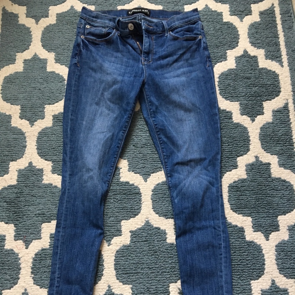 Express Mid Rise Jeggings